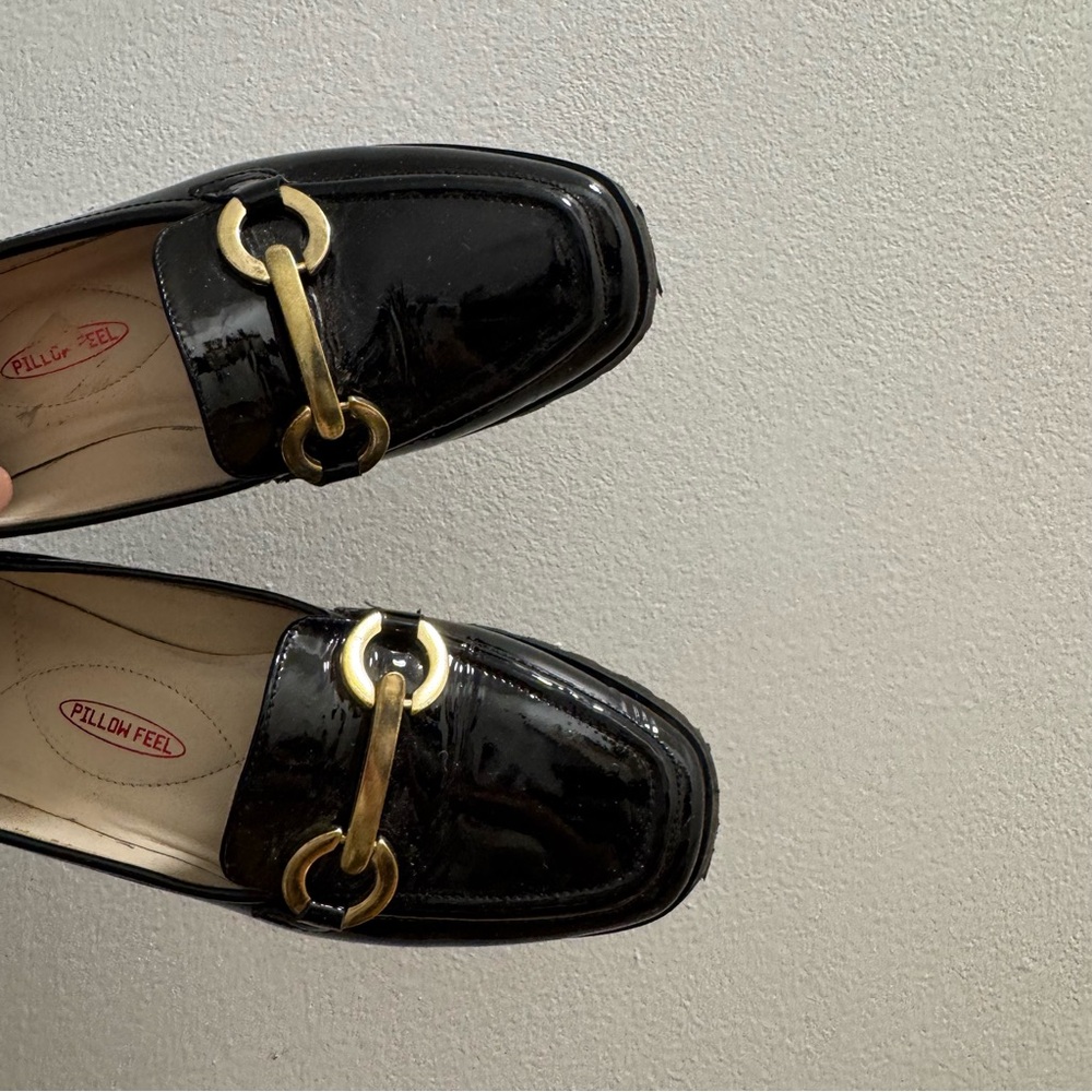 4.5 amalfi patent platform loafers